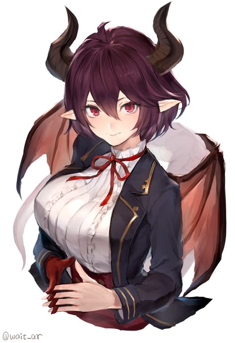 Cute dragon girl with short hair. : r/Ryumimi