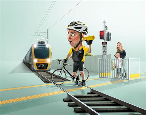 Qld Rail Safety on Behance