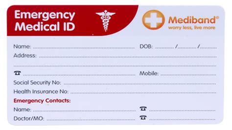 Emergency Information Medical Wallet Card: Amazon.in: Health & Personal ...