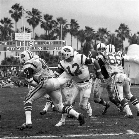 Super Bowl III re-visited, 50 years later | American football league, Vintage football, Joe namath