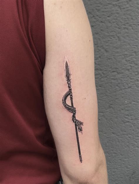 For Brok, Draupnir Spear tattoo. : r/GodofWarRagnarok