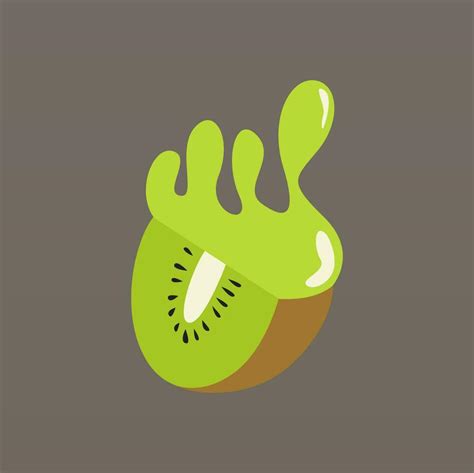 Kiwi fruit logo design concept template 26967602 Vector Art at Vecteezy