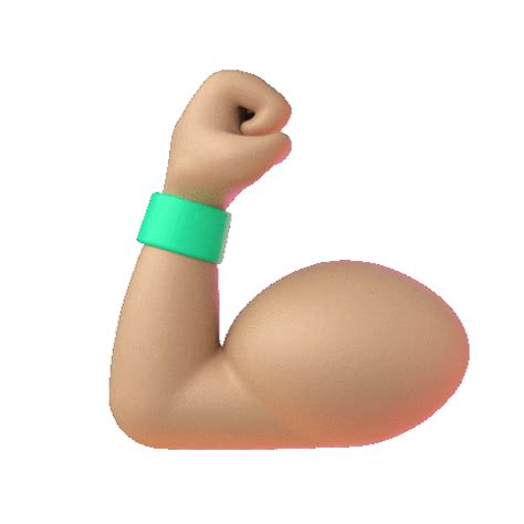 Flex Flexing Sticker by Emoji for iOS & Android | GIPHY