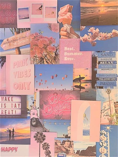 Aesthetic Pastel Collage Wallpapers - Wallpaper Cave