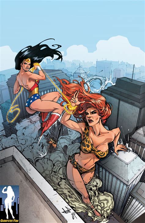 Giantess Wonder Woman vs. Giganta | Wonder woman, Superman wonder woman, Wonder woman pictures