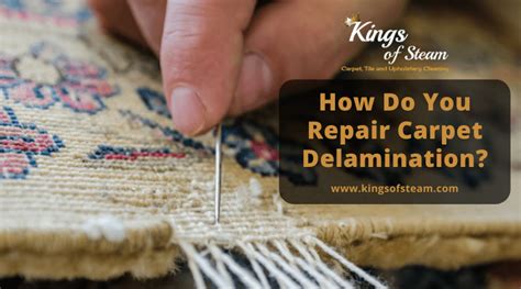 Tips To Repair Carpet Delamination | Kings Of Steam Castle Rock CO