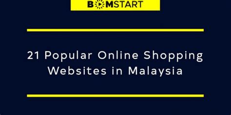 21 Popular Online Shopping Websites in Malaysia You Need To Visit