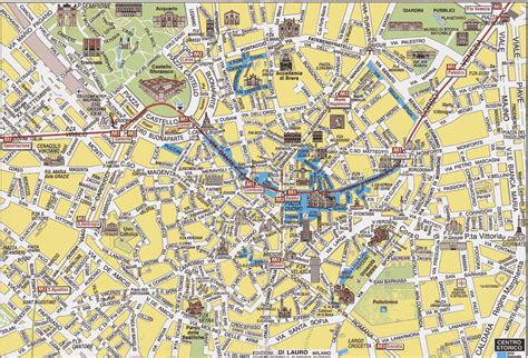 Schirato na Itália: Mapa: Milano (Milão)