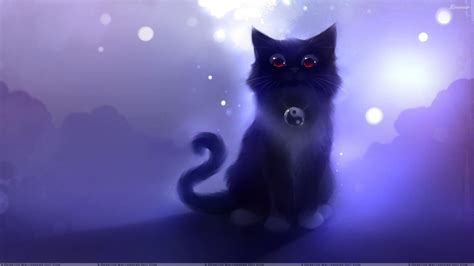 Black Cat Cartoon Wallpapers - Top Free Black Cat Cartoon Backgrounds - WallpaperAccess