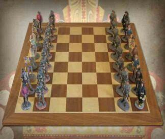Miniature Chess Set - RETIRED - Michael Garman Museum & Gallery