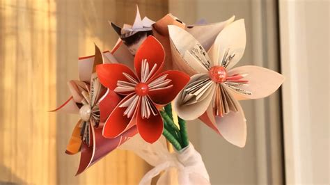 Origami Flower Bouquet for Beginners: A Step-by-Step Tutorial – easy origami tutorial