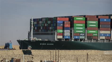 Suez Canal: Stuck Container Ship Is Freed : NPR