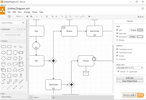 Er Diagram In Draw.io | ERModelExample.com