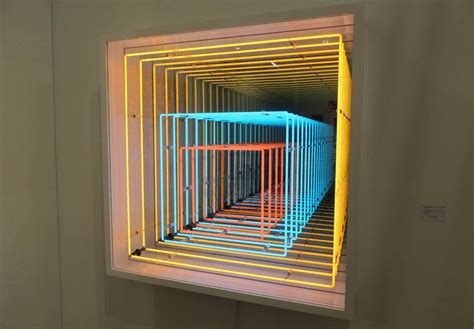 art by Ivan Navarro | Light art installation, Light wall art, Infinity mirror diy