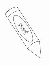 Printable Crayons Coloring Page  Free Pages For Kids sketch template