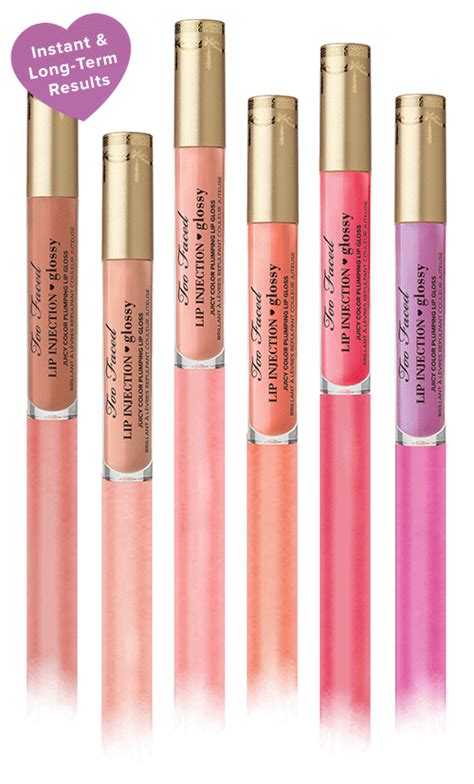 Too Faced Lip Injection Glossy July 2016 | Lip injections, Lip plumper, Glossy lips
