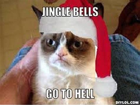 Pin by Entertainment on grumpy cat | Funny grumpy cat memes, Christmas ...