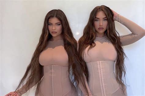 Kylie Jenner and Stassie Karanikolaou take twinning to the next level