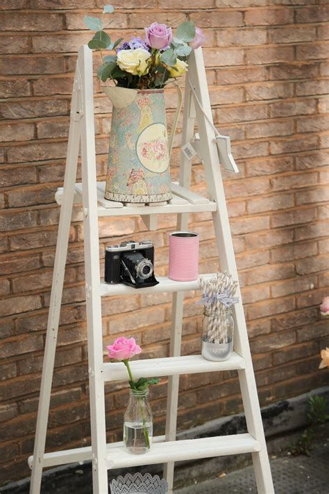 Small Wooden Ladder Decor