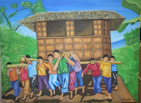 Bayanihan (Helping-hand) by lorenarozelleang on DeviantArt