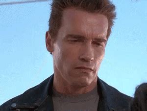 Arnold Schwarzenegger Smiling. The Terminator | Smile gif ...