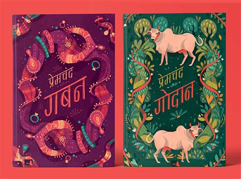 Premchand - Book Cover Set on Behance