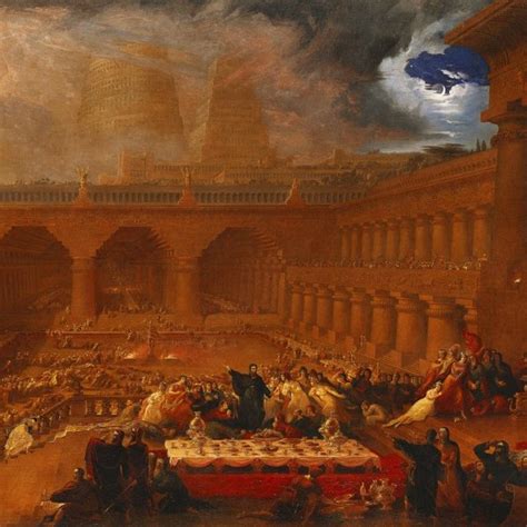 John Martin, Belshazzar's Feast, 1821, oil on canvas, 160 x 249 cm.... | Download Scientific Diagram