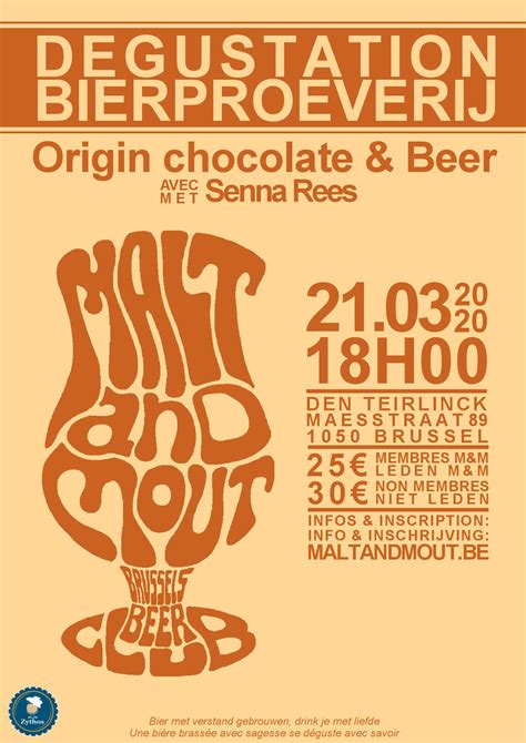 Beer tasting: Origin Chocolate & Beer