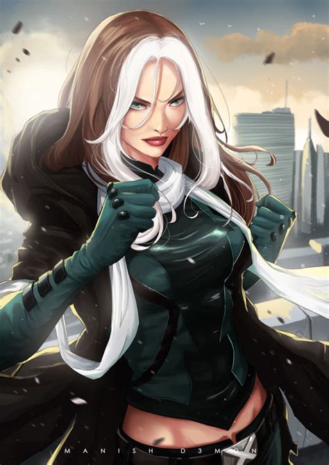 Rogue Fanart by Nakashima8Kazuma on @DeviantArt | Personnages marvel, Marvel, Héros marvel