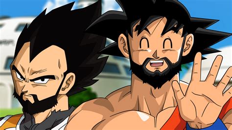 Dragon Ball Super|Goku and Vegeta With Beards by AubreiPrince on DeviantArt