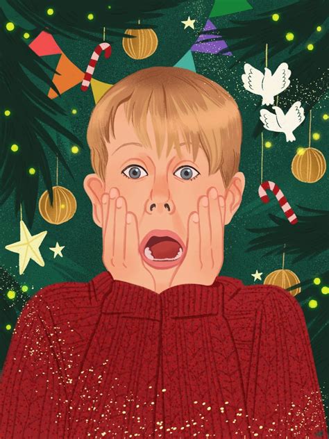 Home alone fanart | Christmas drawing, Home alone movie, Christmas poster