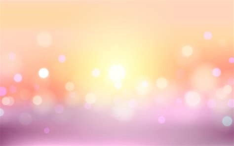 Abstract Sunset Soft Light Background with Bokeh, Vector eps 10 ...