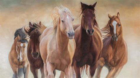 Painting Wild Horses - YouTube