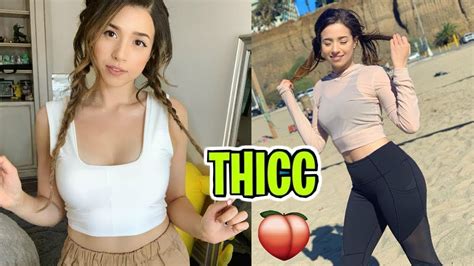 Gymshark Yogapants... Pokimane Insane One Year THICC Transformation ...