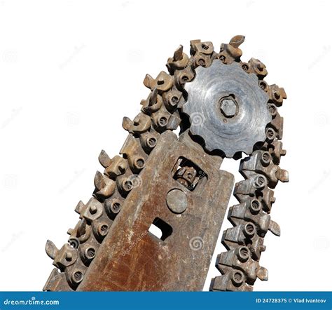 Trench digger. stock image. Image of object, closeup - 24728375