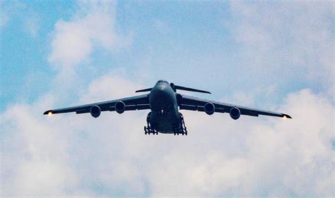 C 5 Galaxy coming in for a Landing Photograph by William E Rogers ...