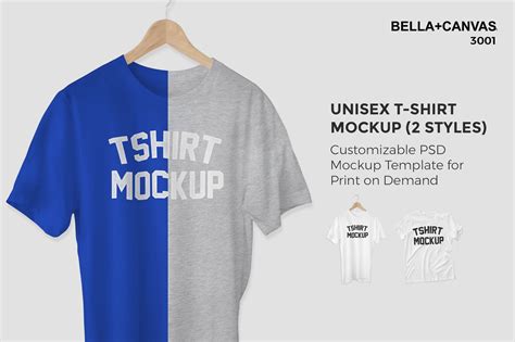 Bella Canvas T-Shirt Mockup | Shirt Mockups ~ Creative Market
