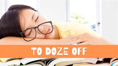 to doze off - YouTube