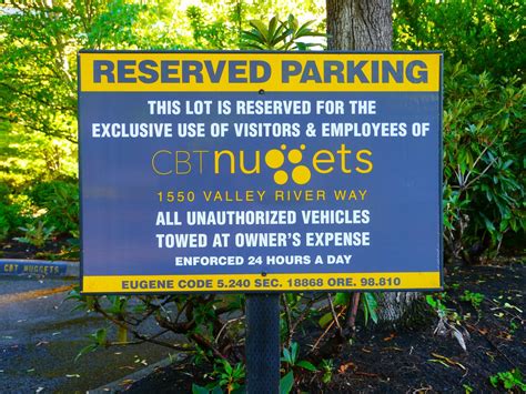 Reserved Parking for CBT Nuggets | CBT Nuggets provides a va… | Flickr