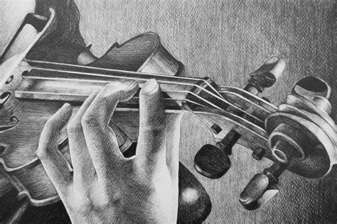 violin sketch | Violin art, Music painting, Violin