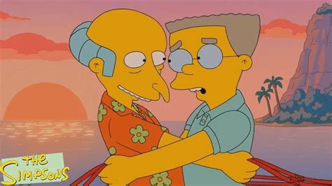 The Joyful Relationship of Mr. Burns and Waylon Smithers! | Homer Bart ...