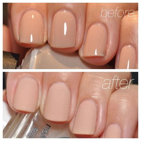 OPI Samoan Sand before and after using Essie Matte About You topcoat. Love these nails! | How to ...