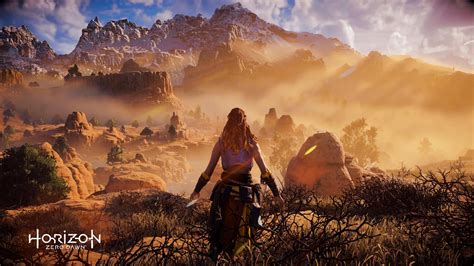 Wallpaper : Horizon Zero Dawn, PlayStation 4, video games, Aloy Horizon Zero Dawn 1920x1080 ...