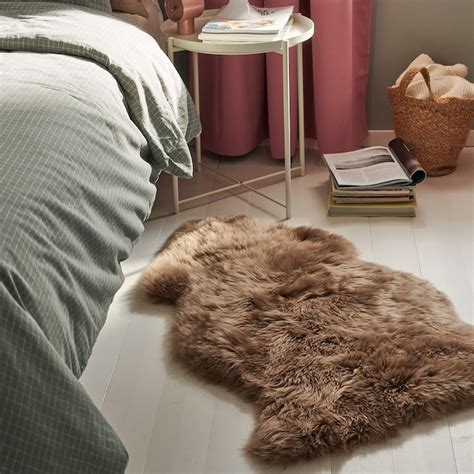 ULLERSLEV sheepskin, light brown, 85 cm - IKEA