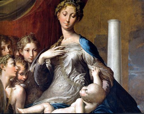 Parmigianino - Madonna with the Long Neck, 1540 at Uffizi … | Flickr