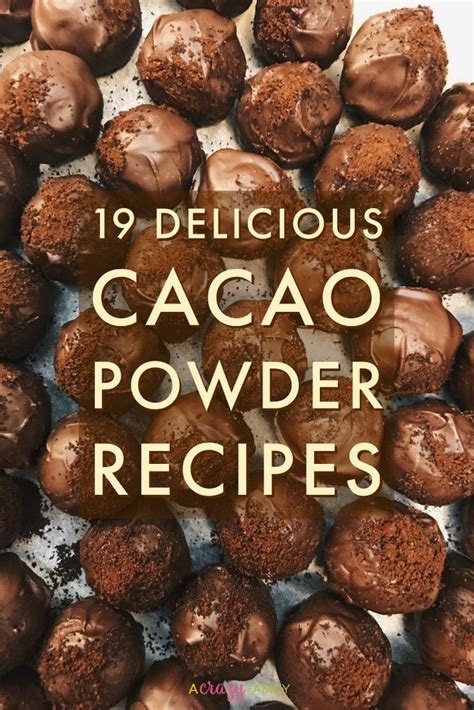 19 Delicious Superfood Cacao Powder Recipes in 2024 | Cacao powder recipe, Cacao nibs recipes ...