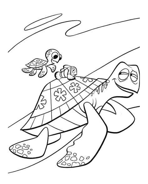 Finding Nemo coloring page for kids - Finding Nemo Coloring Pages for Kids