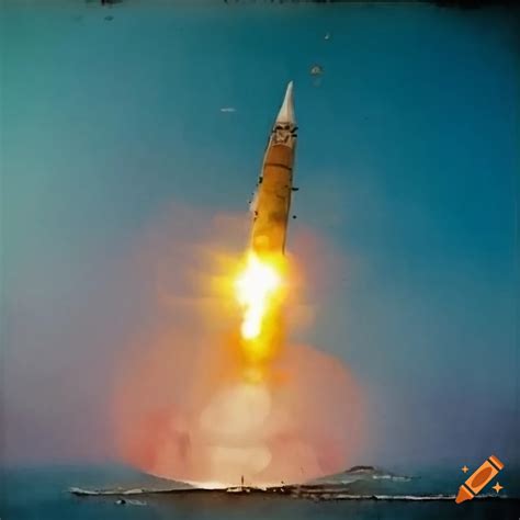 Illustration of a cape canaveral launch on Craiyon