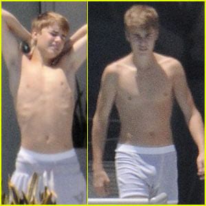 Justin Bieber: Shirtless Time in Miami! | Justin Bieber, Sean Kingston ...