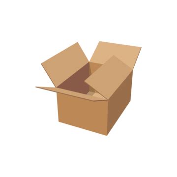 Cardboard Package Clipart Vector, Carton Box Cardboard Package Paper, Delivery, Open, Vector PNG ...
